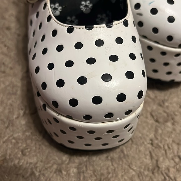 TUK Polka Dot Heels - Picture 2 of 10
